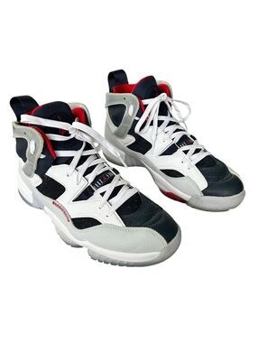 NIKE JORDAN Jumpman XIV Two Trey Olympic Sneakers Leather Mid Tops Men’s Sz 8 EC